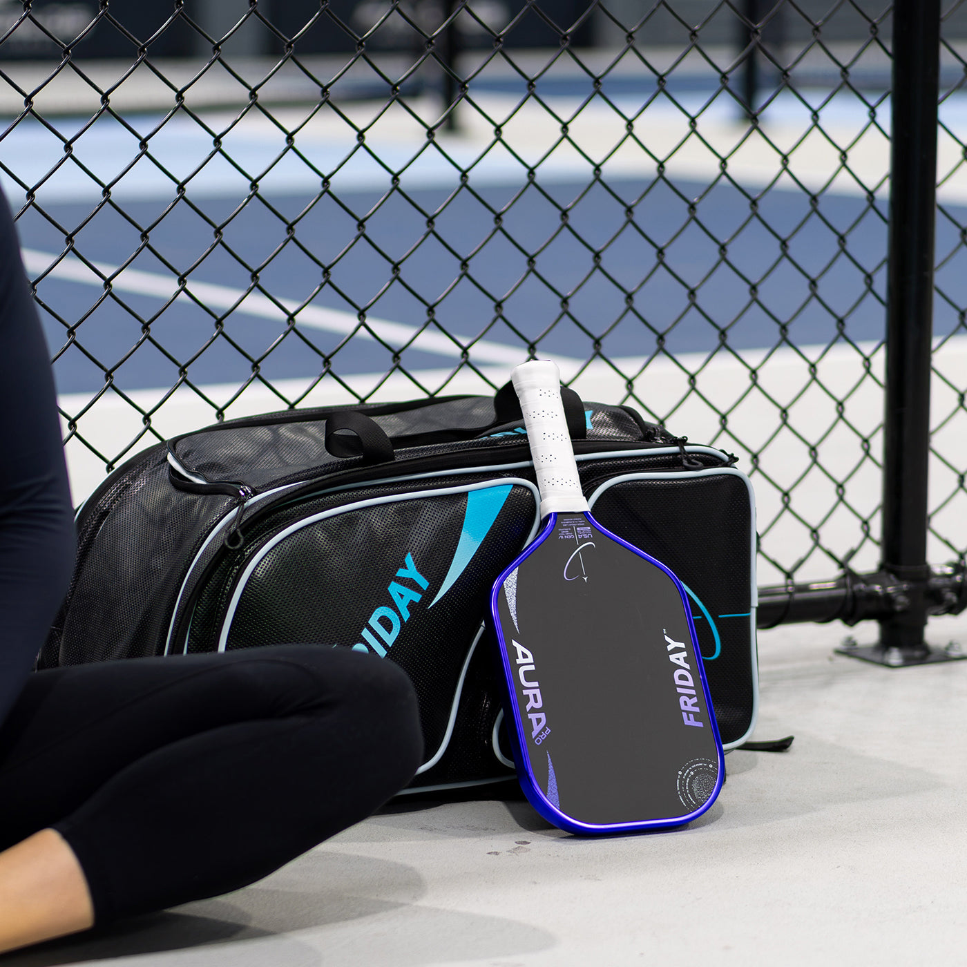 Friday Aura Pro | GEN 4 Power Pickleball Paddle Elongated Metallic