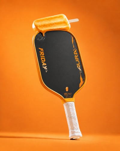 Friday Aura Pro Creamsicle limited edition pickleball paddle