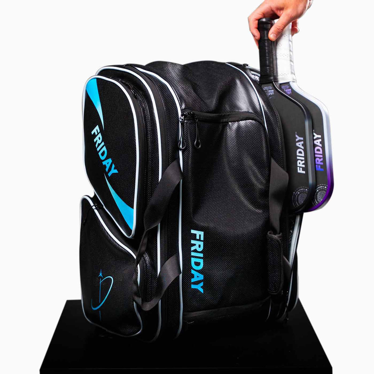 Friday pickleball tour bag side view