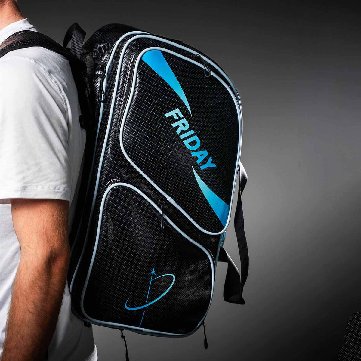 Friday pickleball tour bag carry strap detail