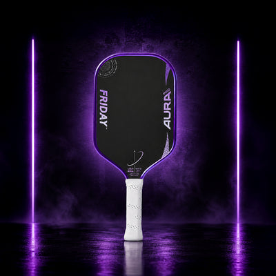 Friday Aura Pro | GEN 4 Power Pickleball Paddle Elongated Metallic