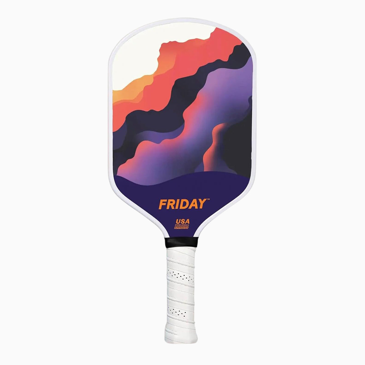 Friday Original beginner performance pickleball paddle in Sunset Noir