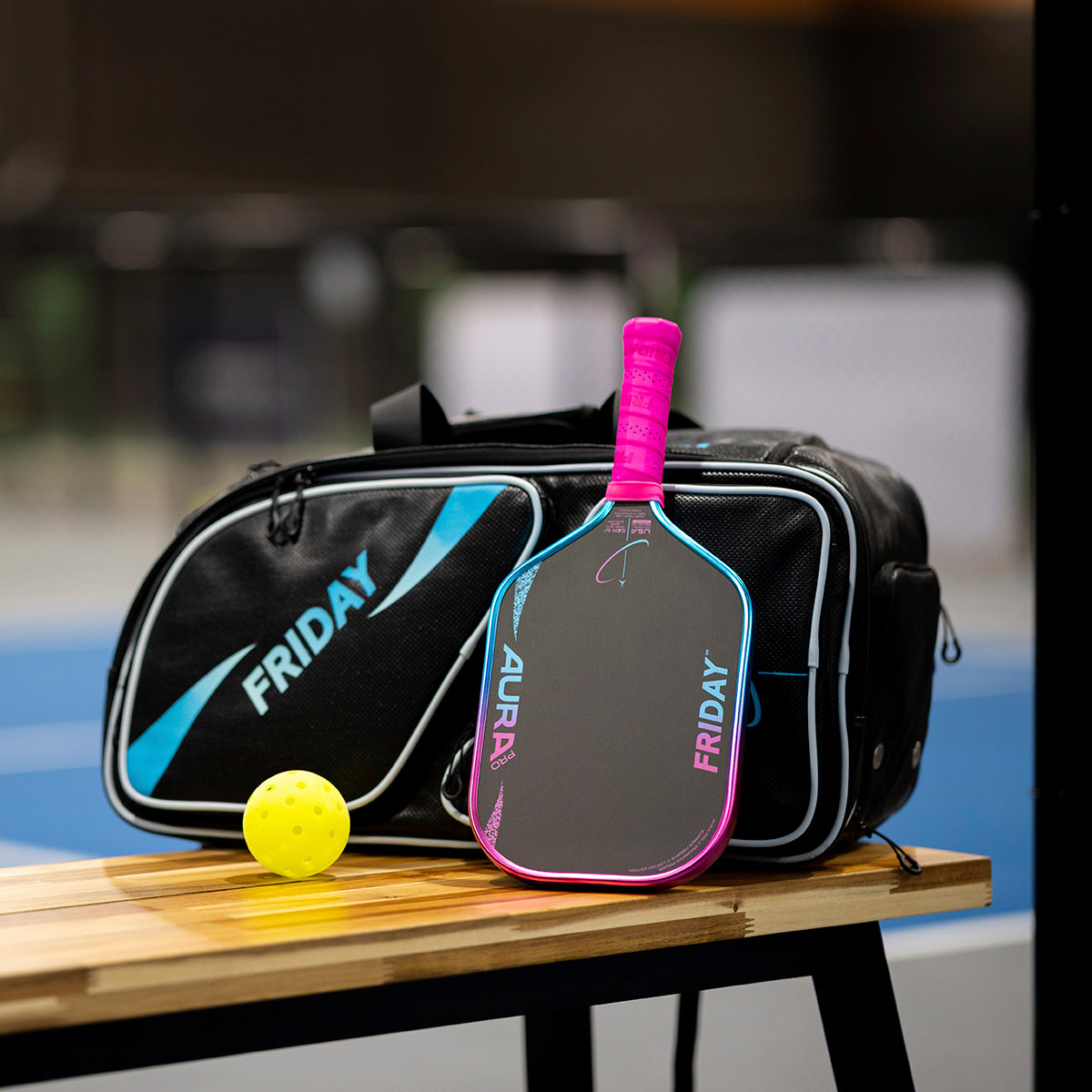 Friday Aura Pro Vice limited edition pickleball paddle front view