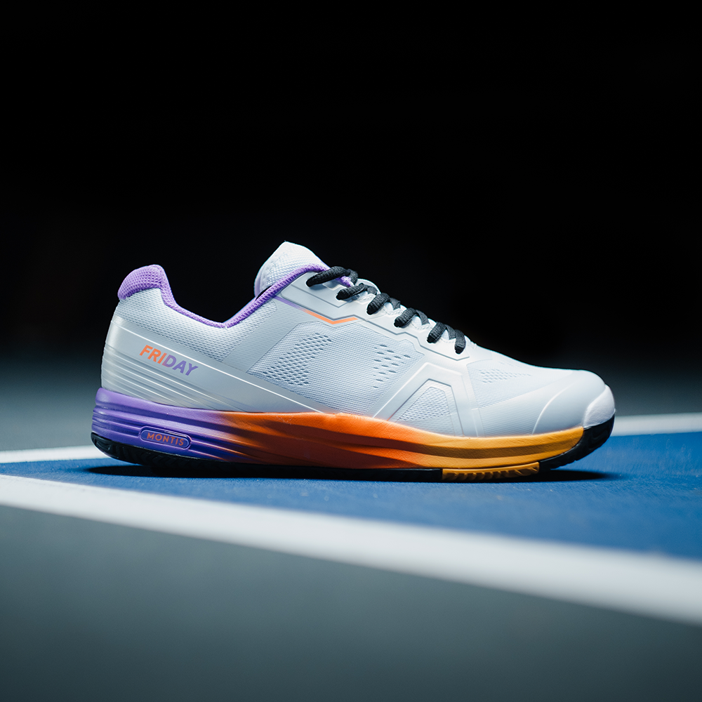 Friday x Montis Sunset pickleball shoes, pair